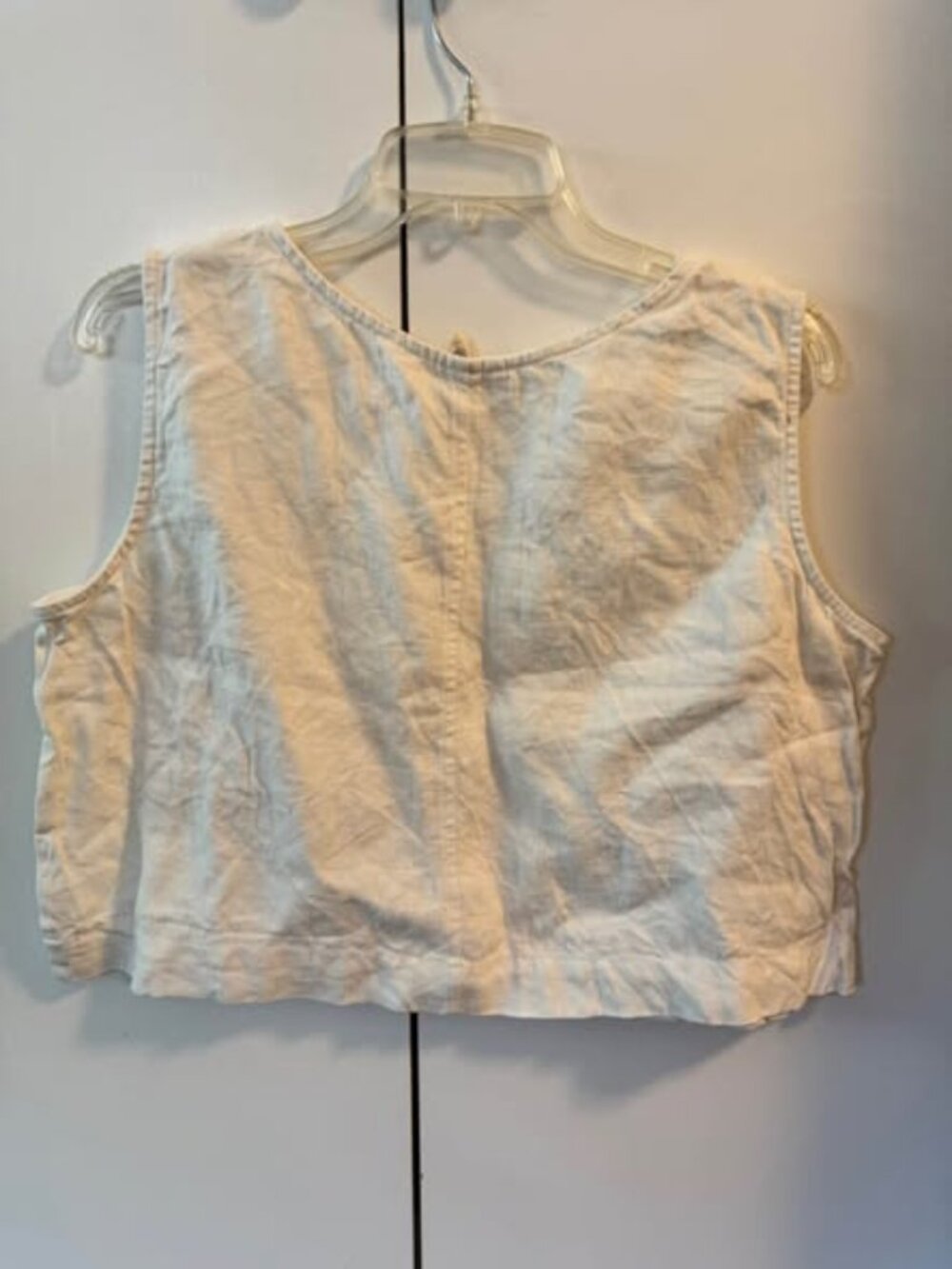 Shelter linen crop tank - XXL